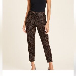 Guess Animal Print Relaxed Fit Jogger Pants
